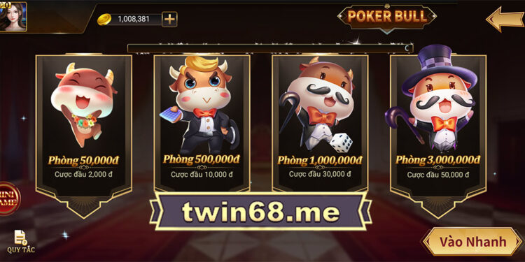 Poker bull twin twin68 game bài